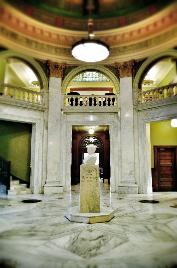 Main Lobby Roswell P. Flower Memorial Library