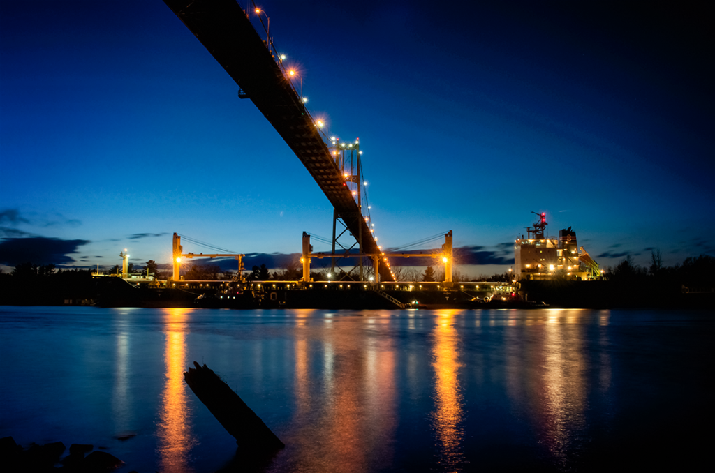 The Juno at Night