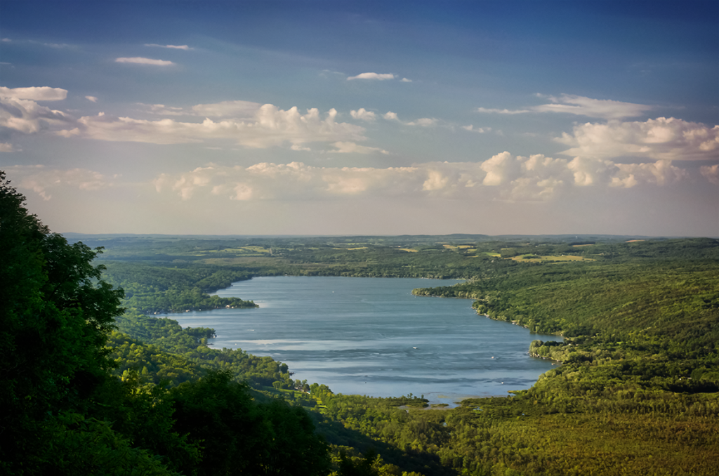 Honeoye Lake from Harriet Hollister Park