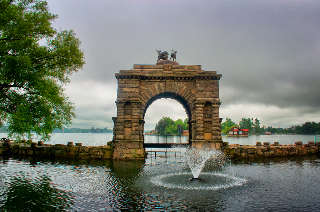 The Entry Arch at Boldt Castle