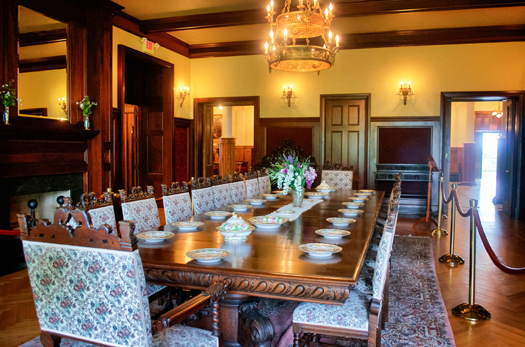 DIning Room inside Boldt Castle