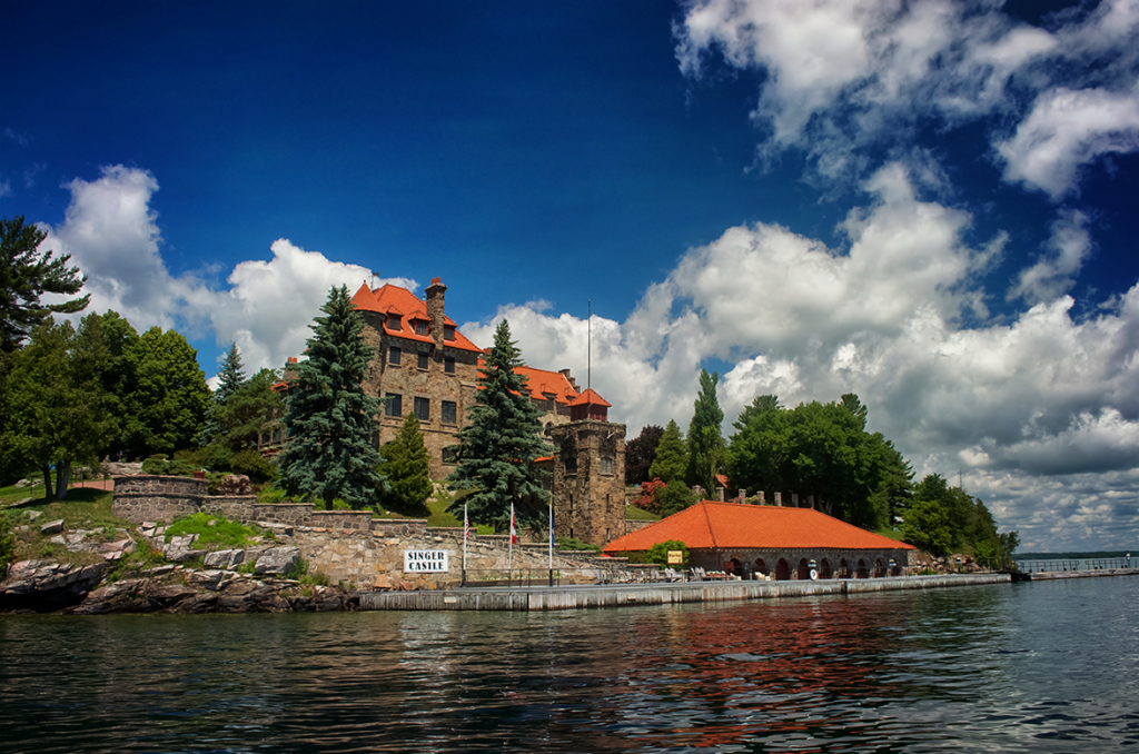 Singer Castle on Dark Island in the Thousand Islands