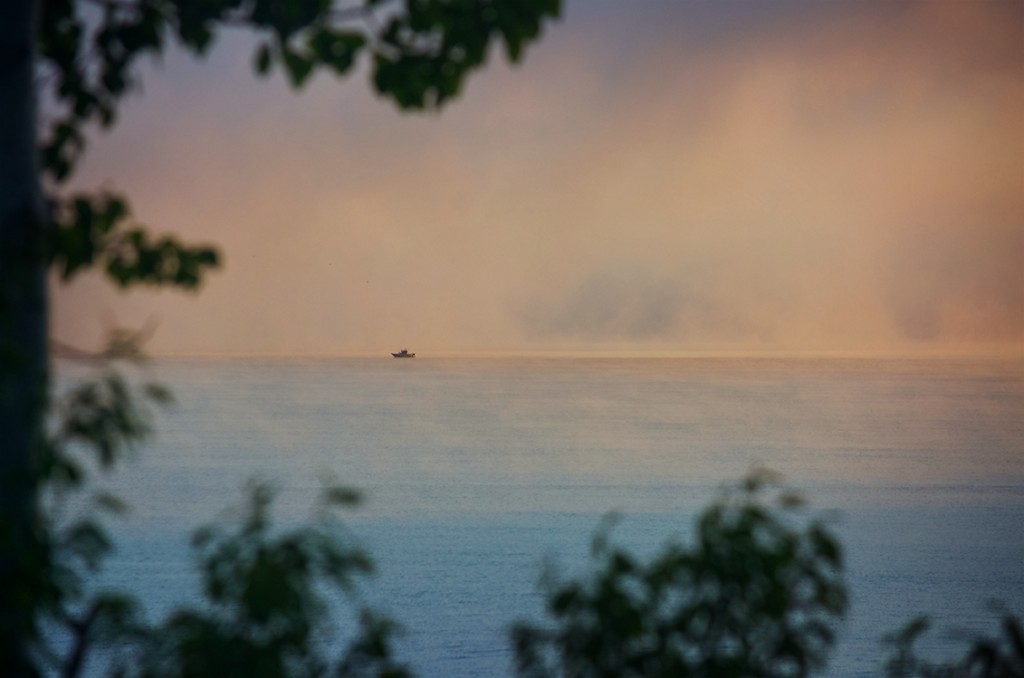 Fog in Sackets Harbor Photo by Andrea Parisi