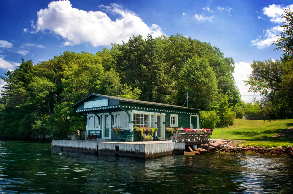 Frontenac Post Office on Round Island